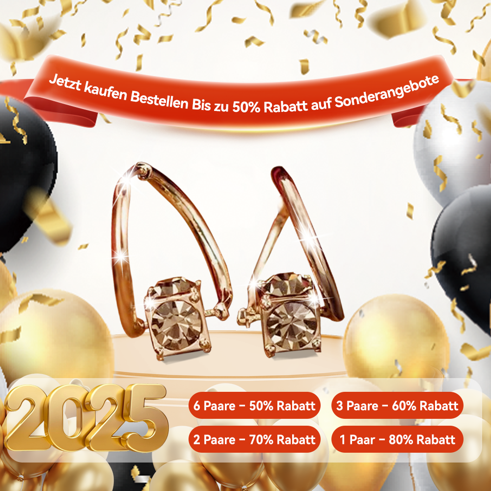 （LETZTER TAG SALE -80% RABATT)🔥 Germanium Earrings – Simple Fashion Earrings