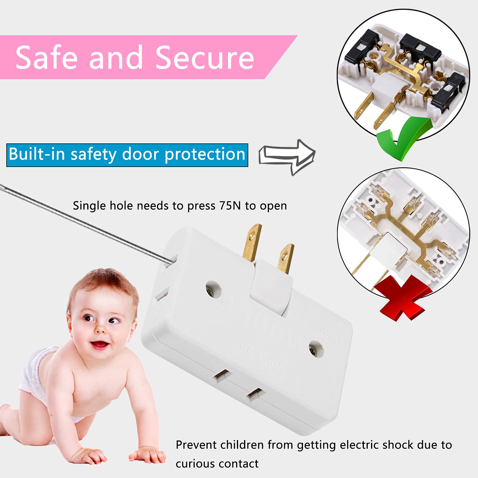 (🔥2025Last Day Promotion  - 49% off)2025-180 Degrees Rotatable Socket Converter